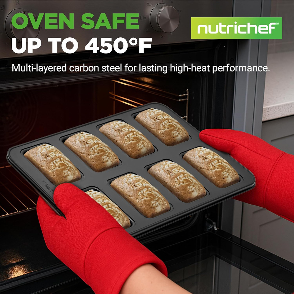 42-Piece Nonstick Bakeware Set for Flawless Baking Every Time