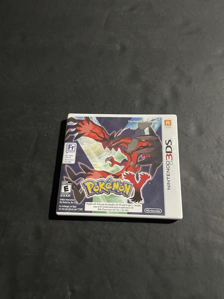pokémon y 3ds Case only