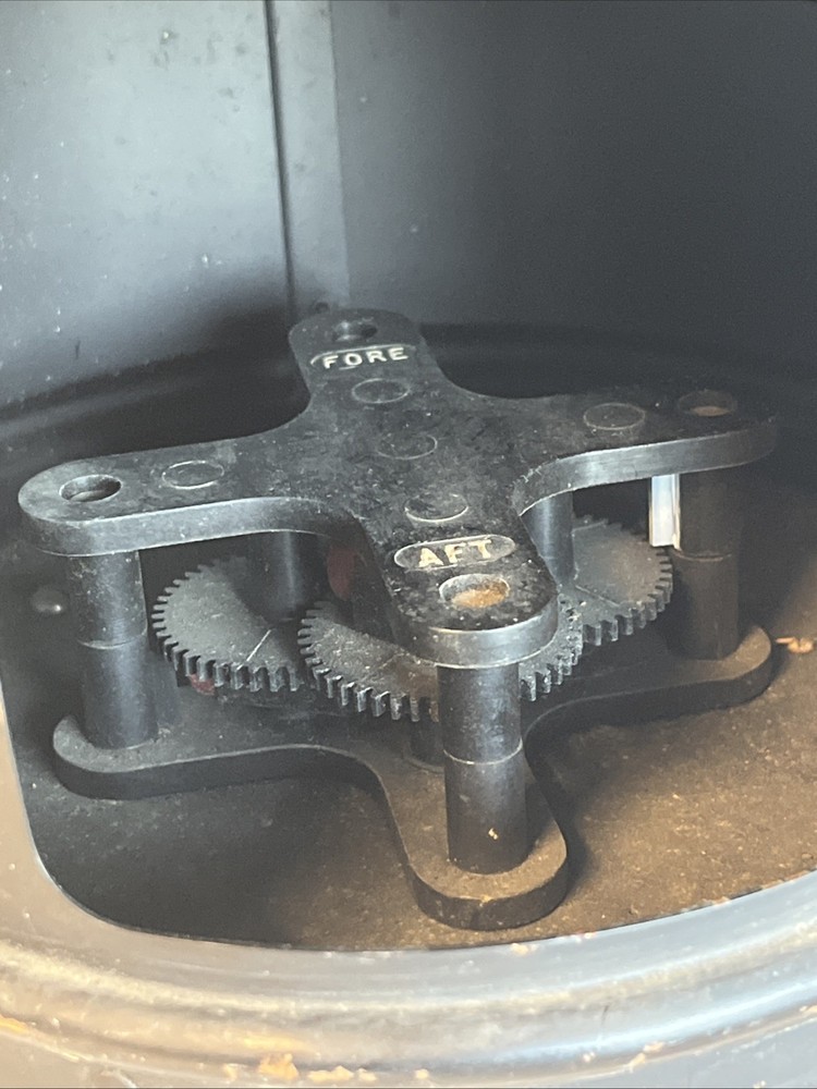 Painted Copper Compass / Autopilot Housing