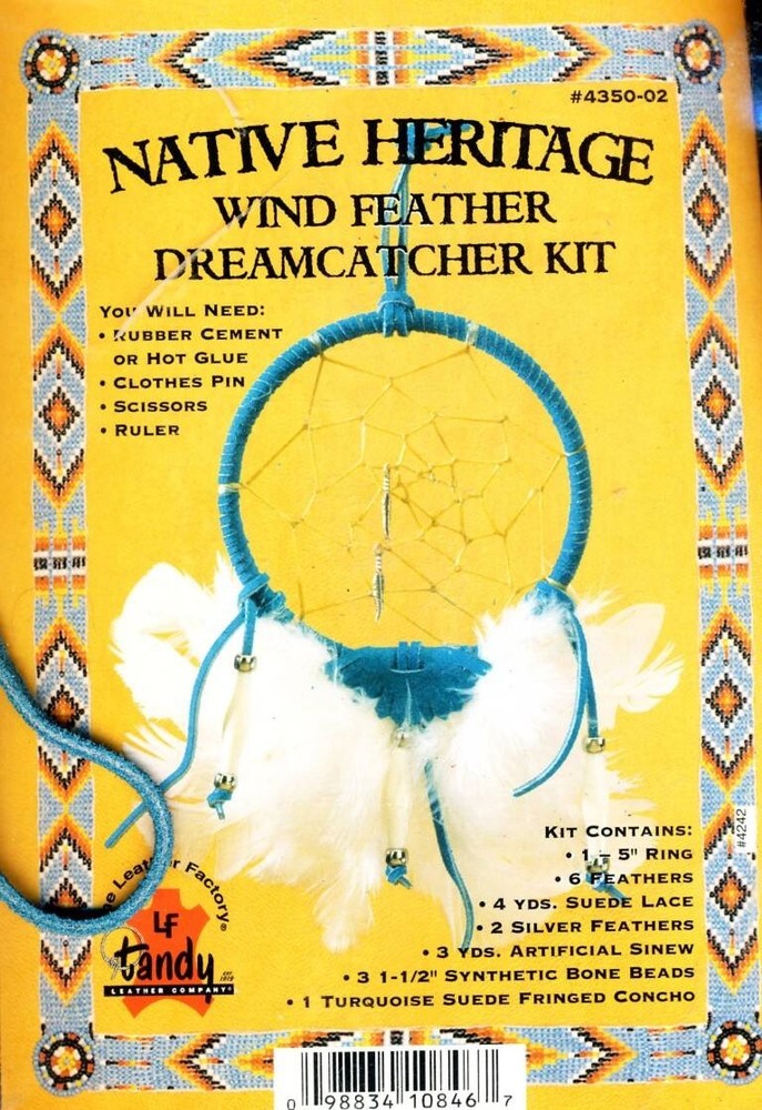 LF TANDY NATIVE HERITAGE WIND FEATHER DREAMCATCHER KIT