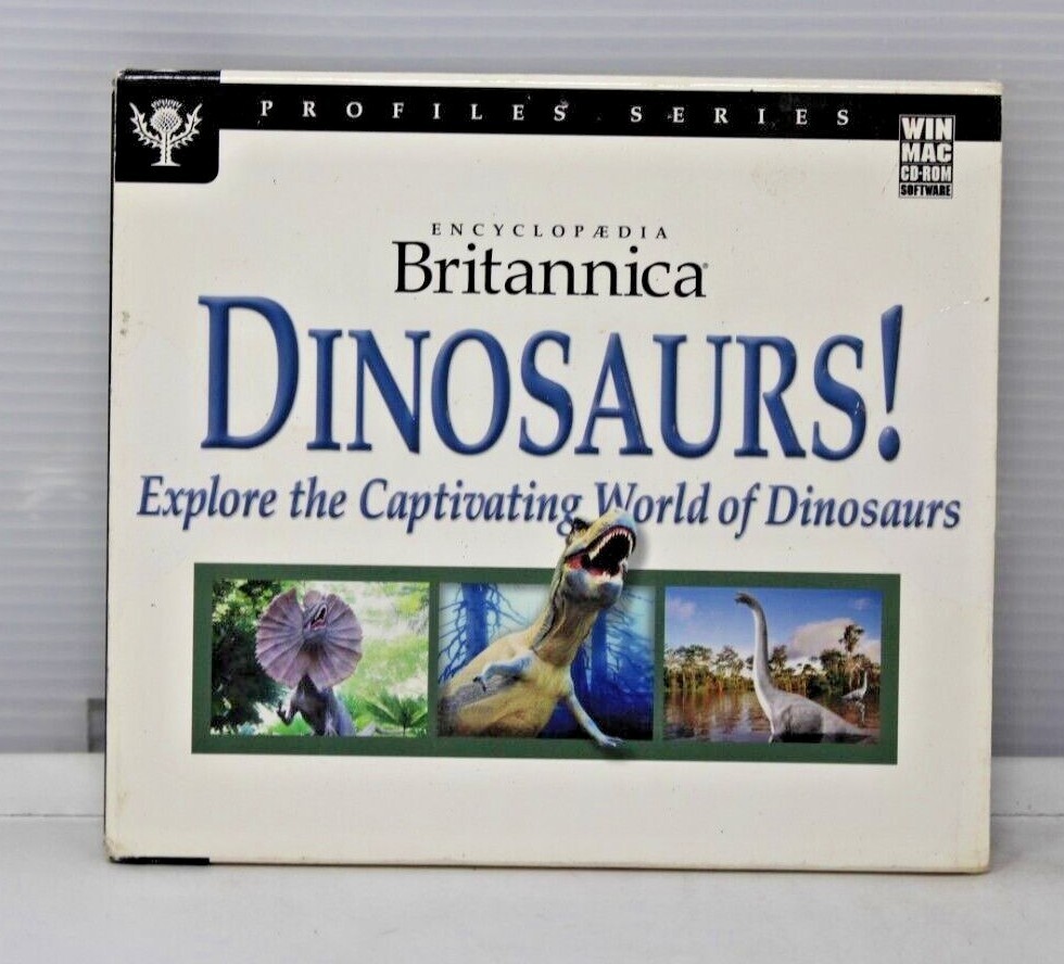 Britannica: Dinosaurs! (CD-ROM) - Used