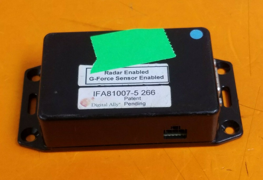 ⭐️⭐️⭐️⭐️⭐️ Digital Ally DVM-750 Cruiser Camera System G-Force Sensor Radar