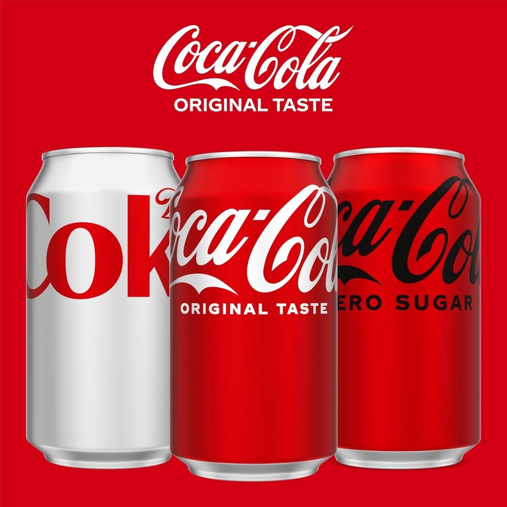Coca-Cola Classic Soft Drink 12 Fl Oz Cans 12 Pack Refreshing Cola