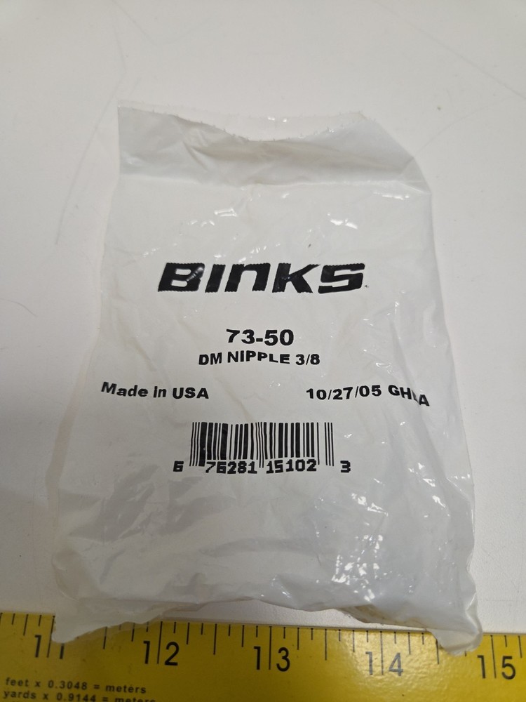 Binks 73-50 3/8" DM Nipple