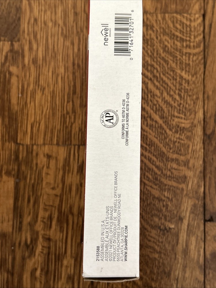 12 pack Sharpie Retractable Permanent Markers, Ultra Fine Point, Black