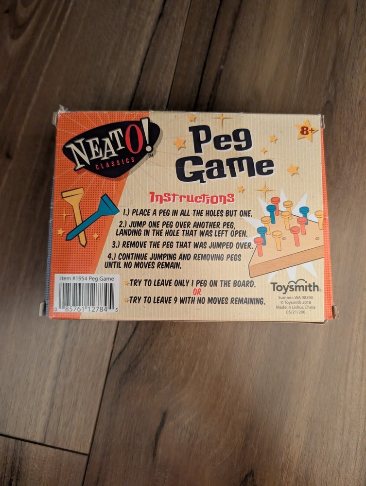 NeatO! Classics Peg Game
