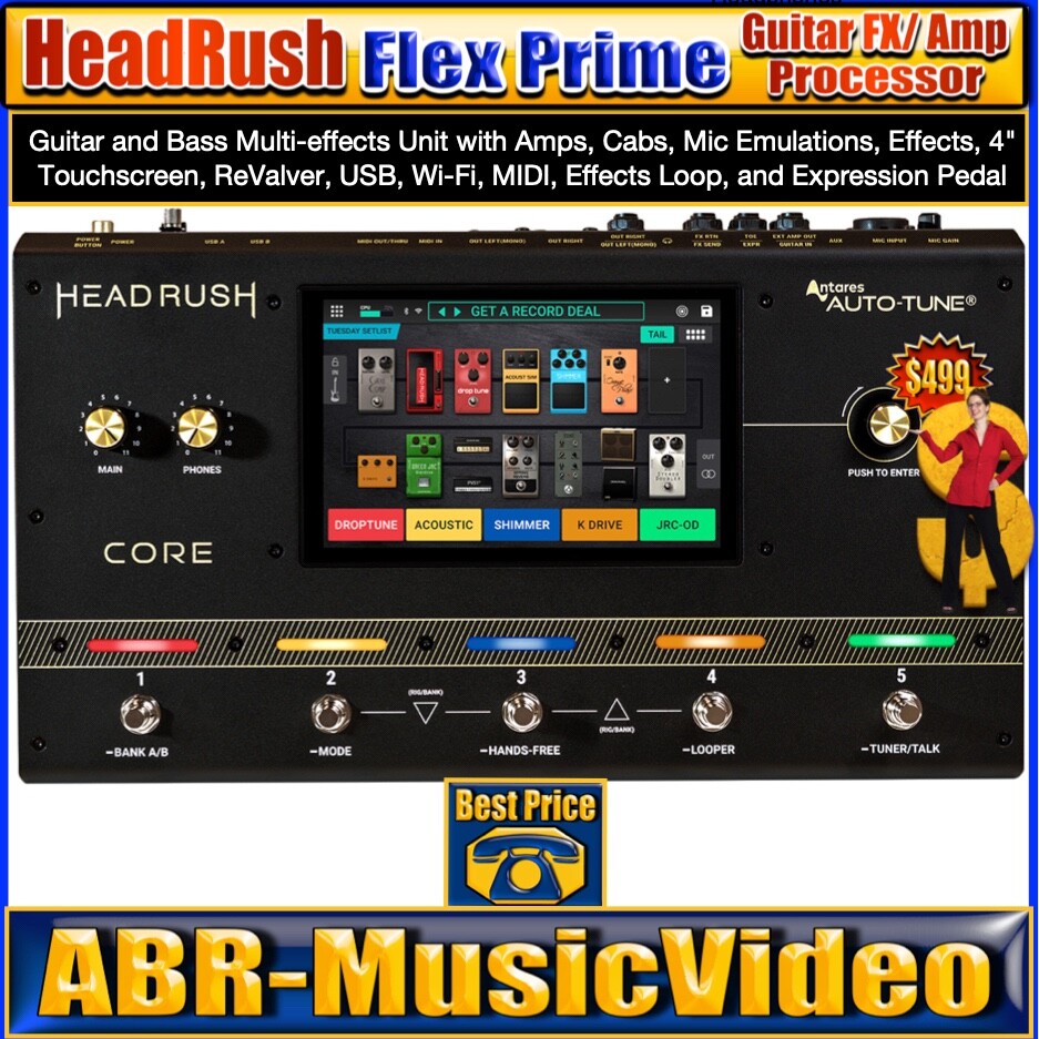 HeadRush Gigboard Multi-effects Guitar Multi Effect Processor Pedal