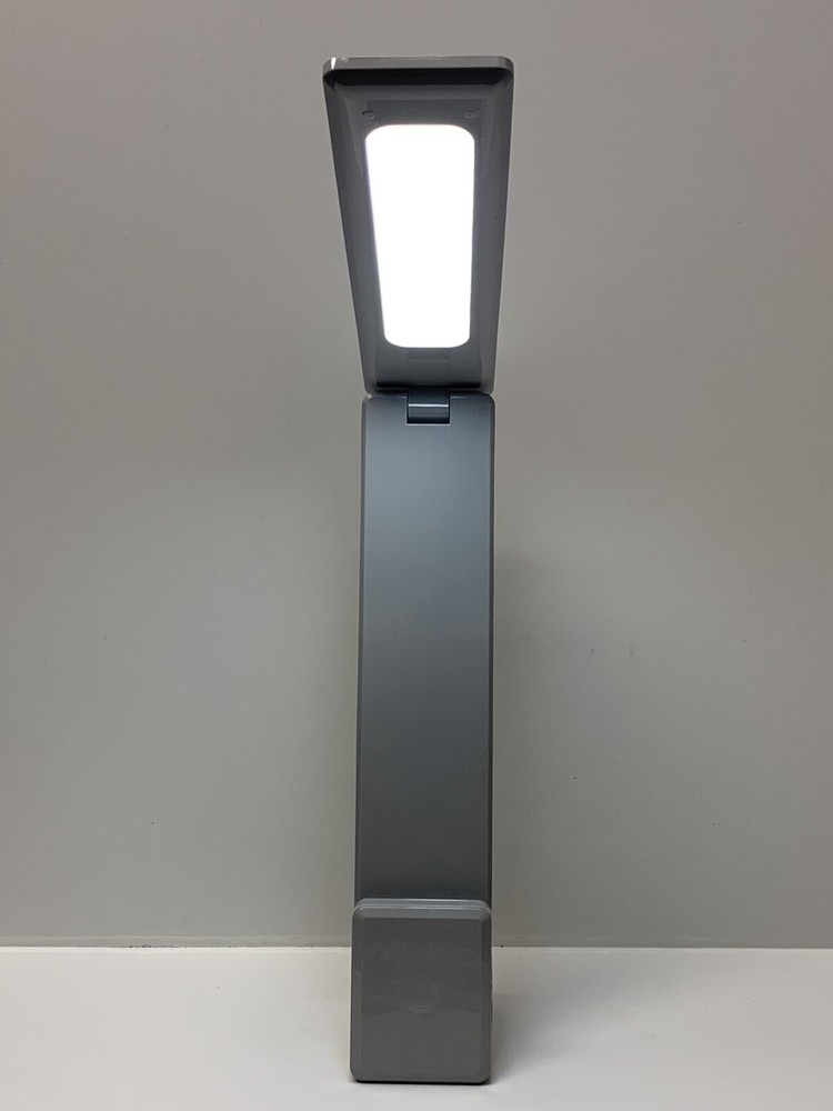 Living Glow Rechargeable Table Reading Lamp 3 Light Modes Adjustable Foldable