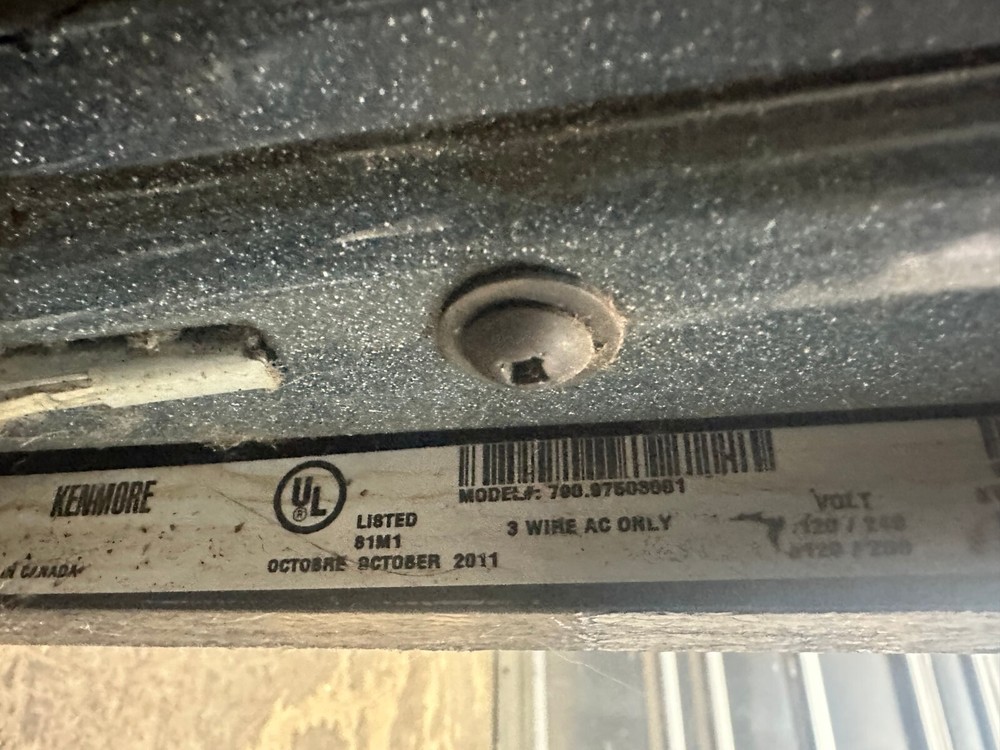 Genuine Kenmore Range Oven, User Interface # 316575402