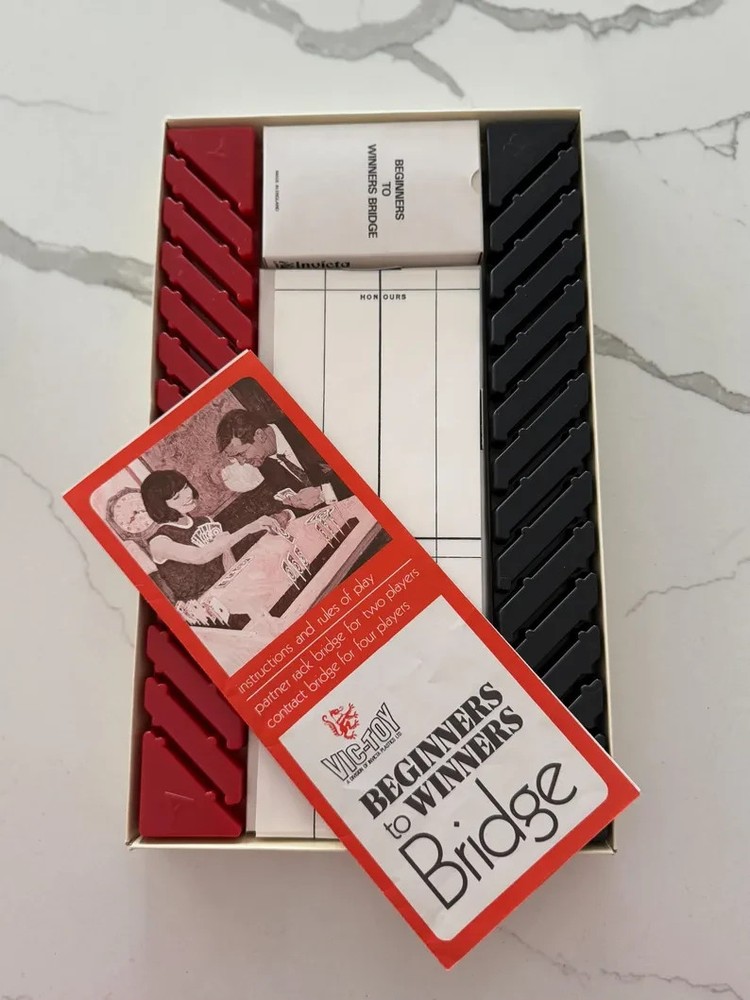 Beginners to Winners Bridge Card Game Set - (1972) COMPLETE