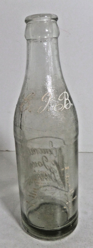Central Iowa Beverages bottle antique EMPTY