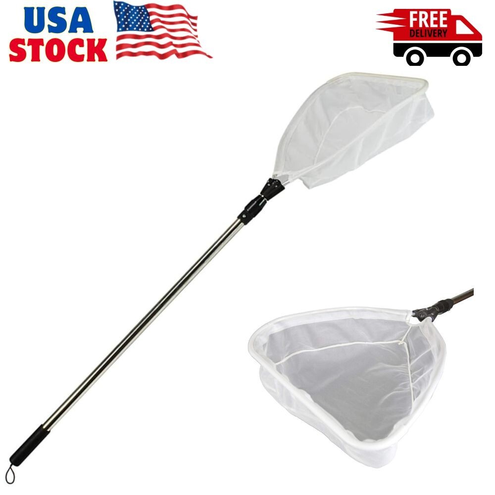 Heavy Duty Pond Skimmer Net with Extendable Handle