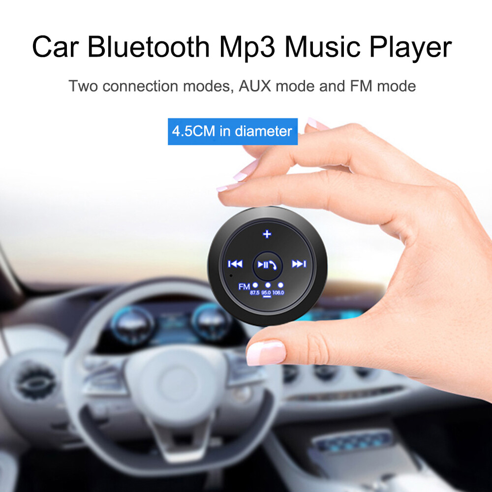 Bluetooth Wireless Receiver FM Transmitter USB Plug Adapter For Car Stereo Audio