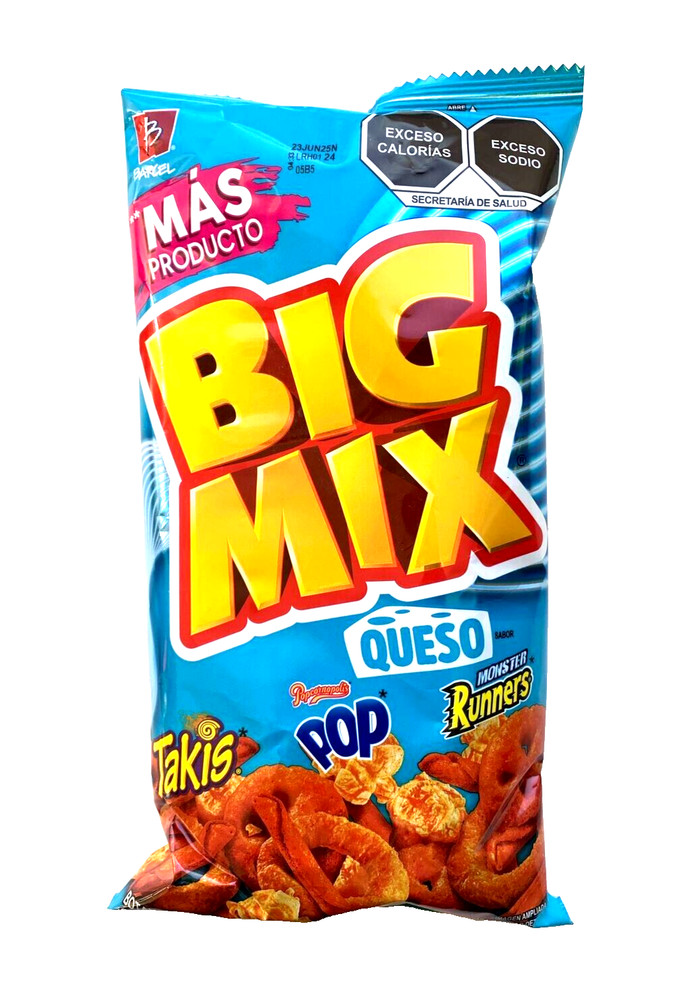 5-Pk Big Mix Barcel Queso  80g/2.82oz