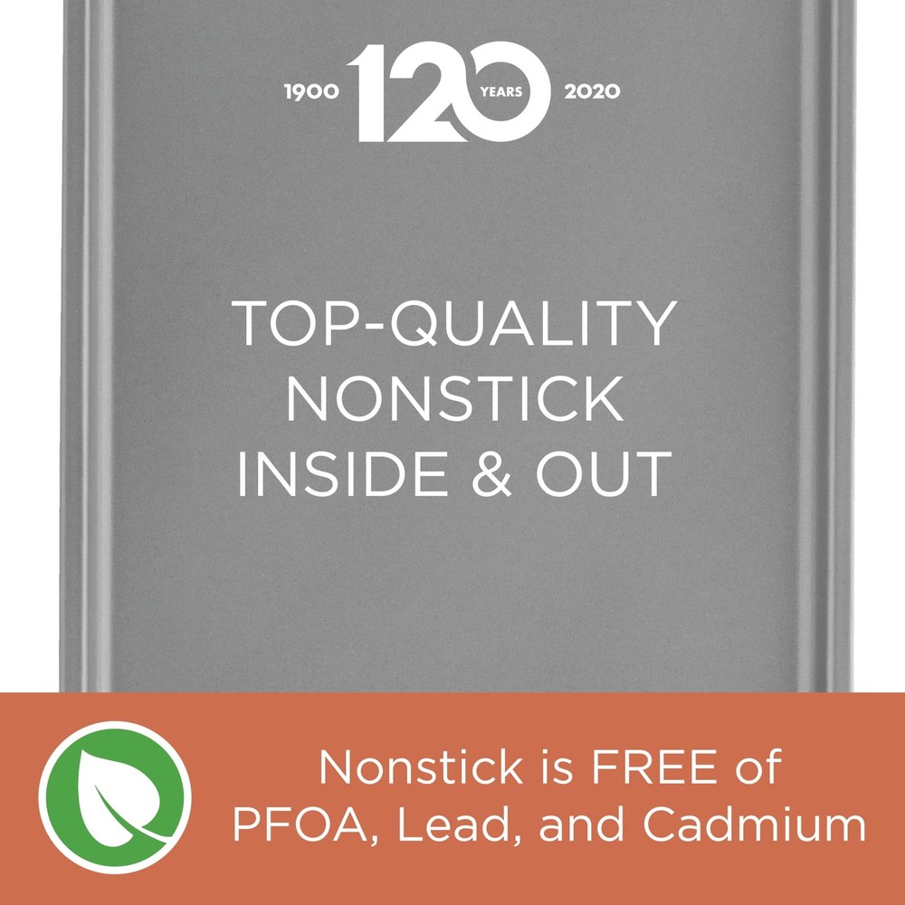 5 Piece Nonstick Toaster Oven Bakeware Set Gray