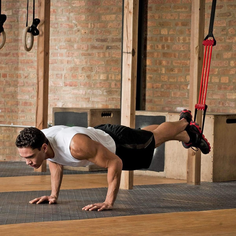 Lifeline Pull Up Revolution Assistance System to Improve Arm, One Size, Red