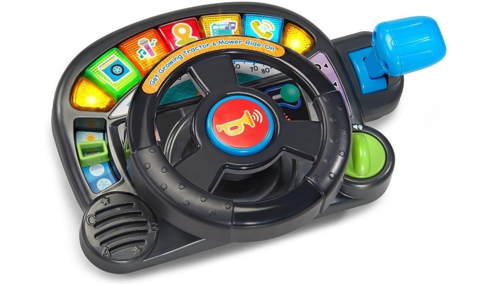 VTech Get Growing Tractor and Mower Ride-On