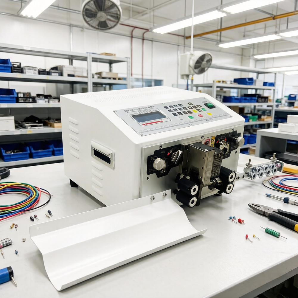 Automatic Wire Stripper Cutter Computer Controlled 0.1-10mm² BVR/BV Stripping