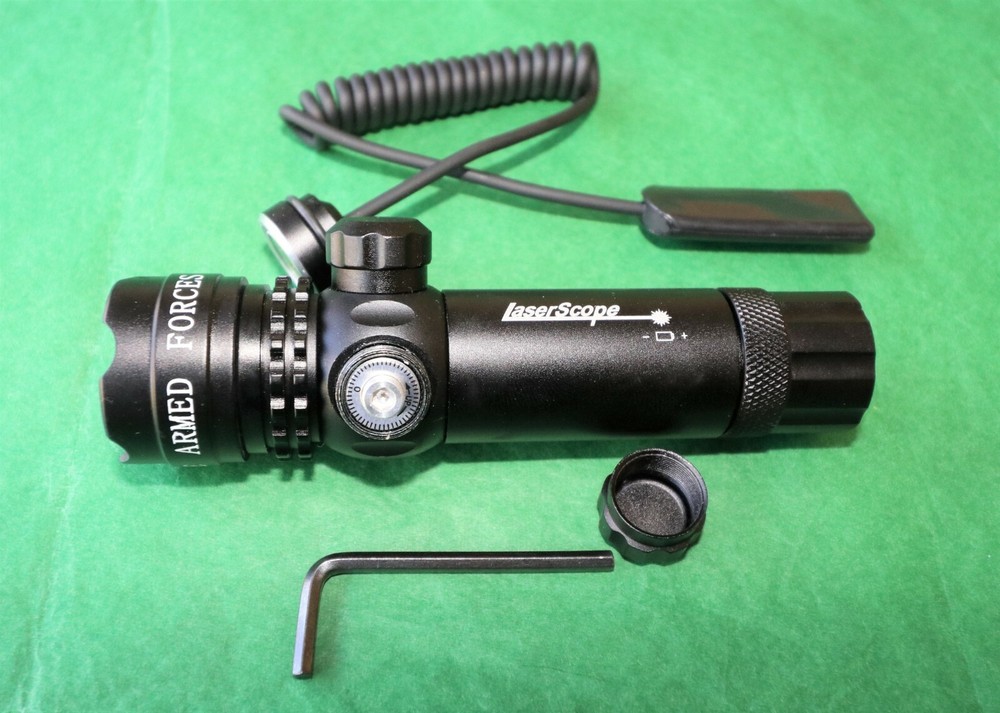High Qualität Red Laser Sight with Windage & Elevation Adjustment New Boxed SALE