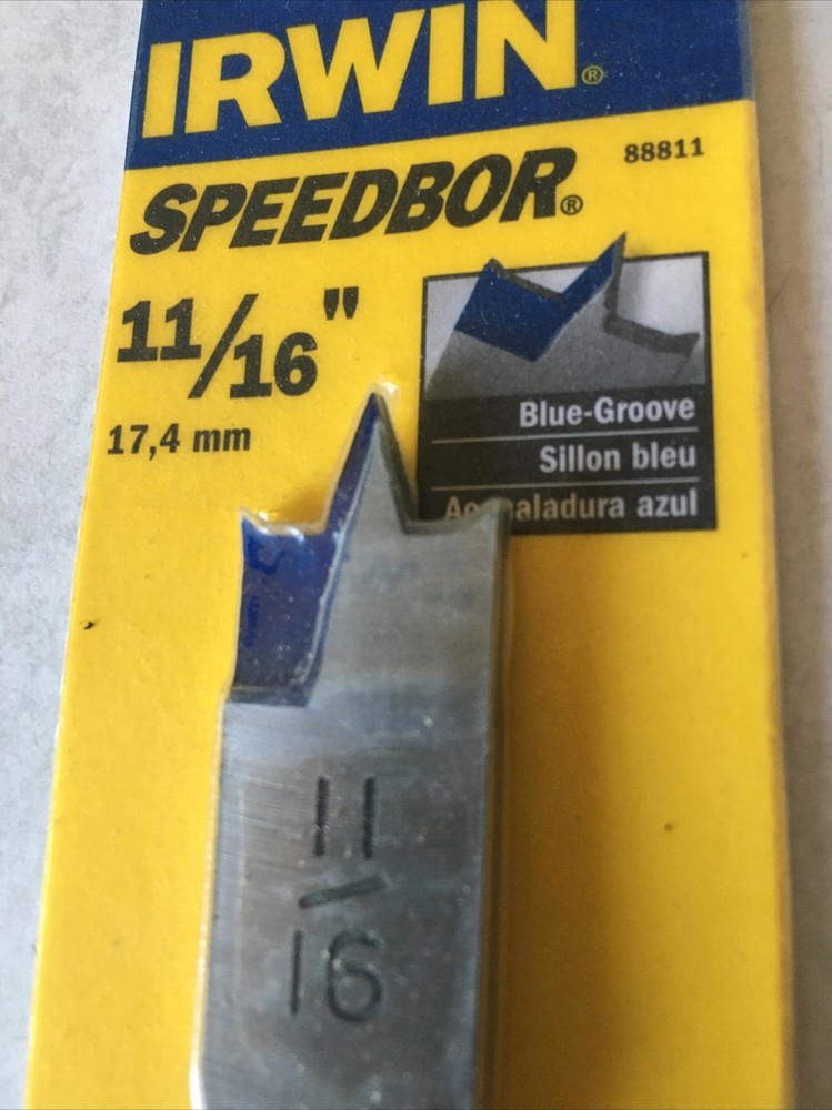 88811 Irwin Drill Bit 11/16” 17.4mm