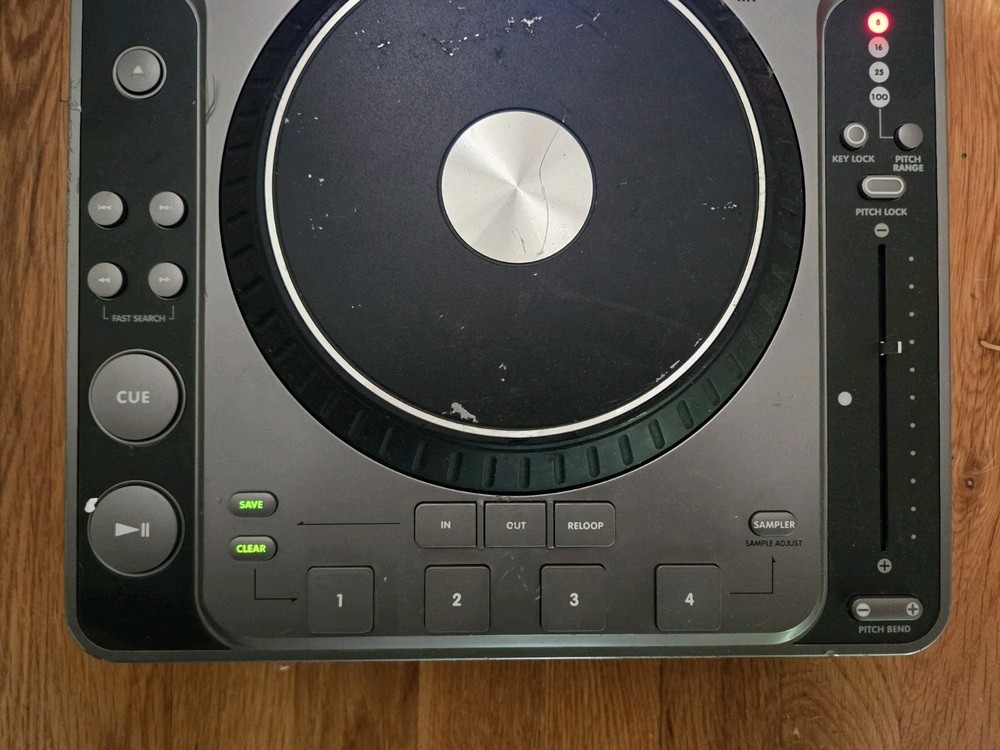 Stanton C.324 Tabletop DJ Turntable Mixer CD Player Inoperative "No Disc" Error