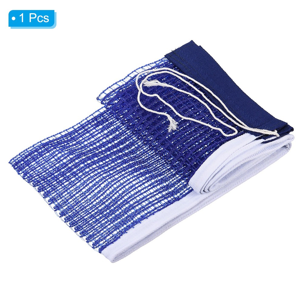 Table Tennis Net Replacement Ping Pong Net String Tension PE Thicken, Blue