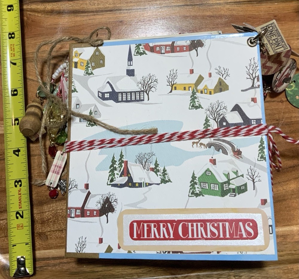 Christmas Handmade Junk Journal