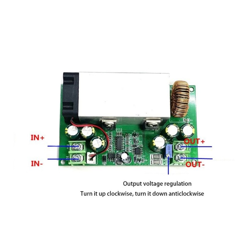 ABS Power Converter 600W 12-75V Input 5-60V Output Adjustable Current Control