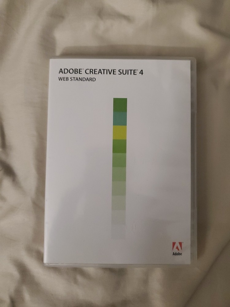 Adobe Creative Suite 4 Web Standard for Mac - *Without* Serial Numbers