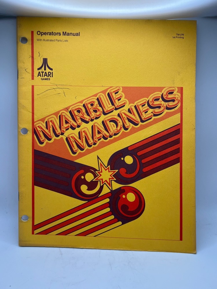 ATARI: Arcade game Manuals Collection from distributors library YOUR CHOICE