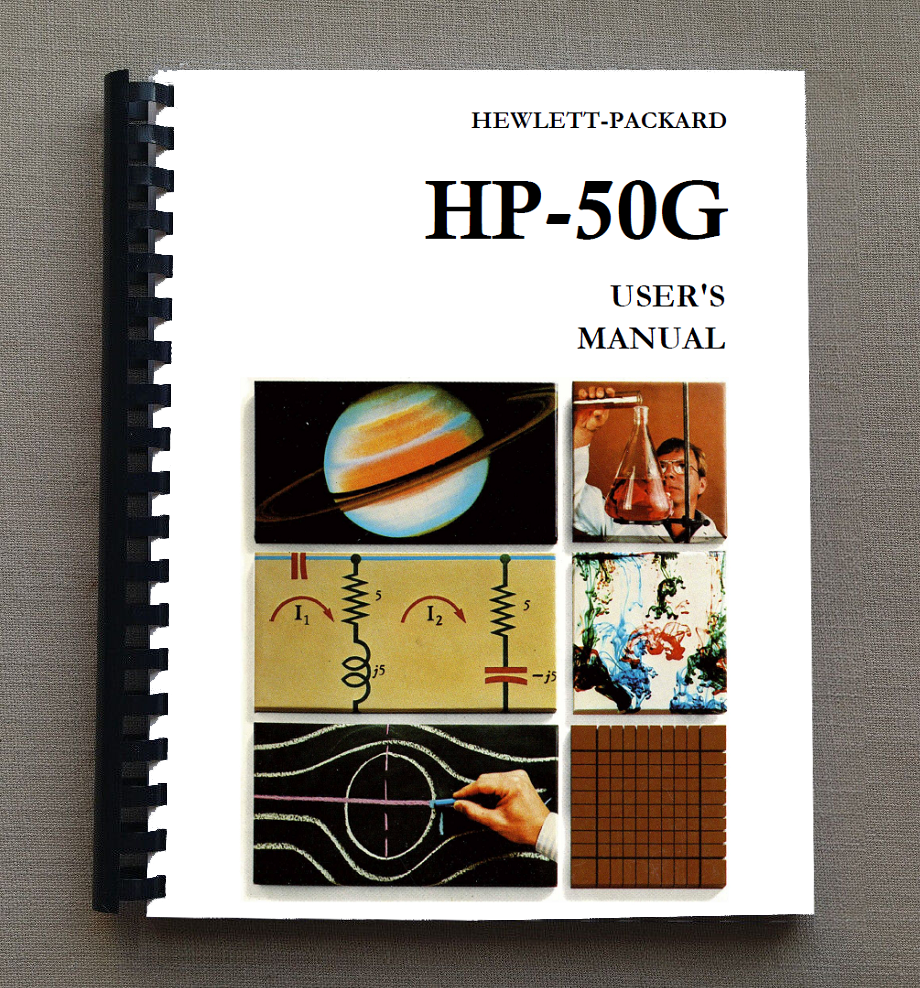 Manual for Hewlett Packard HP 50G Calculator