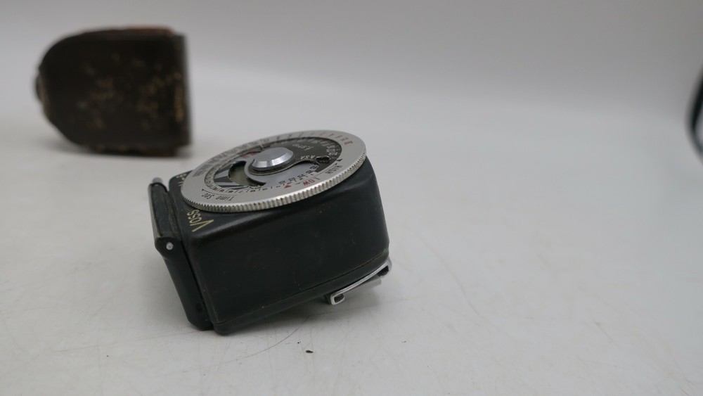 Voss M6 M-6 Black Camera Shoe Mount Light Meter - AS-IS