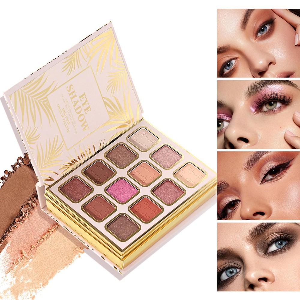 Makeup Book Palette 12 Colors Eyeshadow Eyeshadow Palette