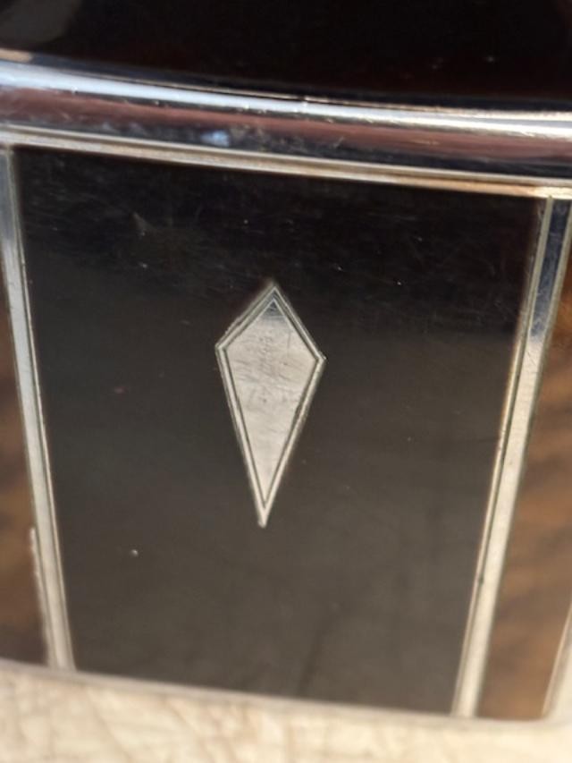 Vintage Ronson Master-Case , Cigarette Case Combination Lighter