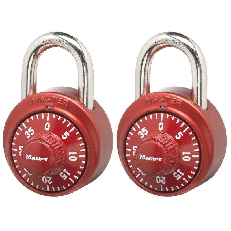Durable Combination Padlock 2 Pack Keyless Security Lock Anti Shim Technology US