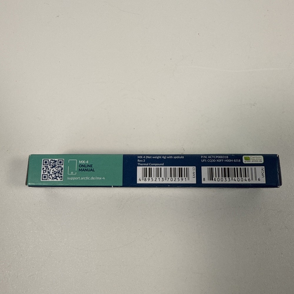ARCTIC MX-4 4 g incl. Spatula Premium Performance Thermal Paste CPU GPU PC