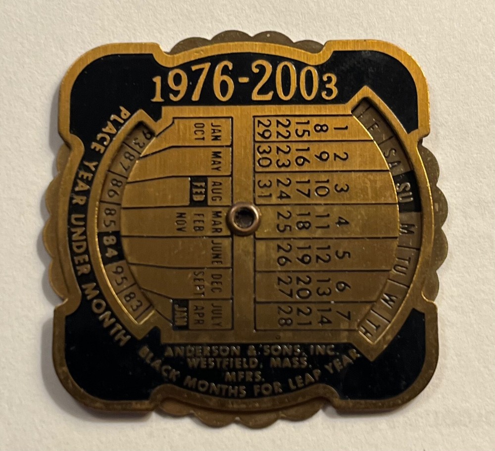 Baltimore Maryland , Mechanical Calendar ,
