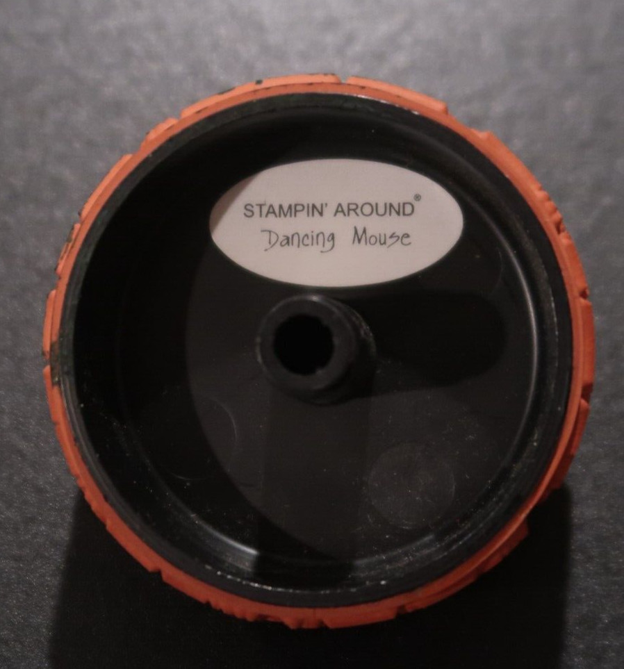 Stampin Up Around Dancing Mouse wheel - Rubber stamp