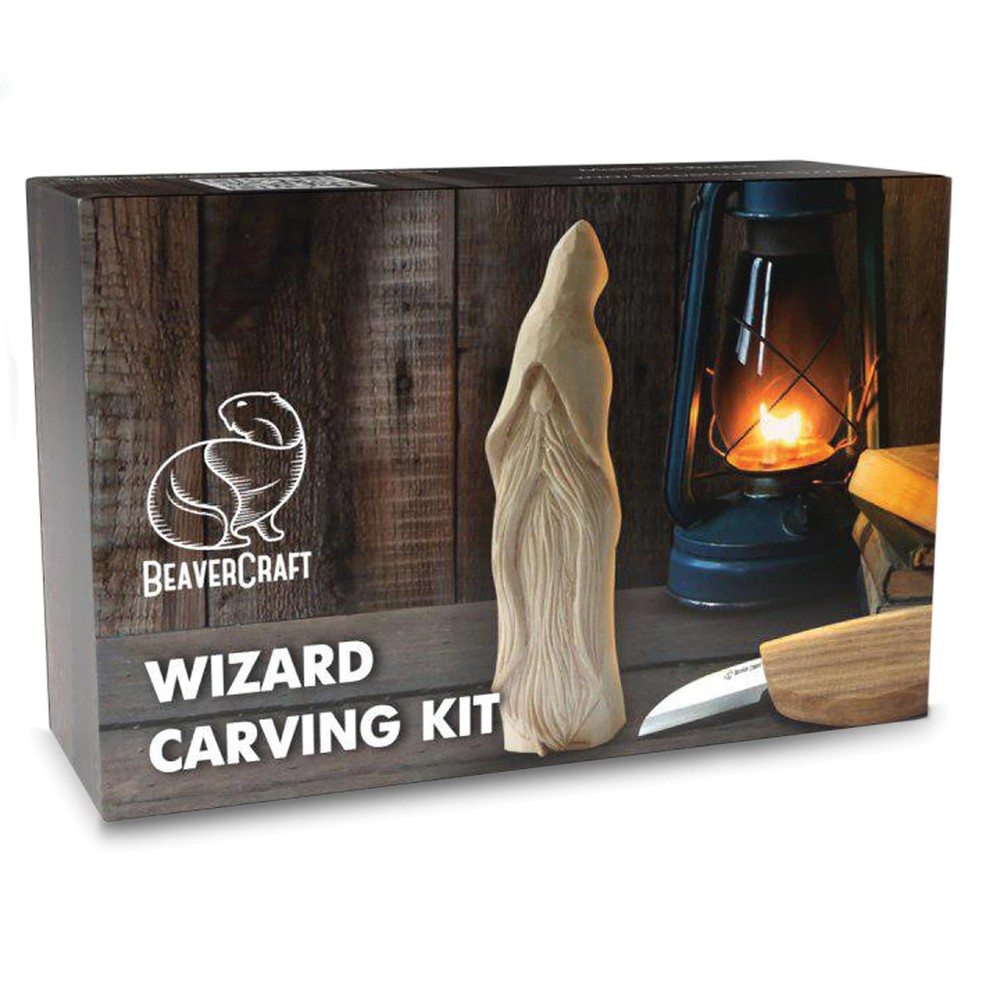 Beavercraft Wizard Carving Hobby Kit