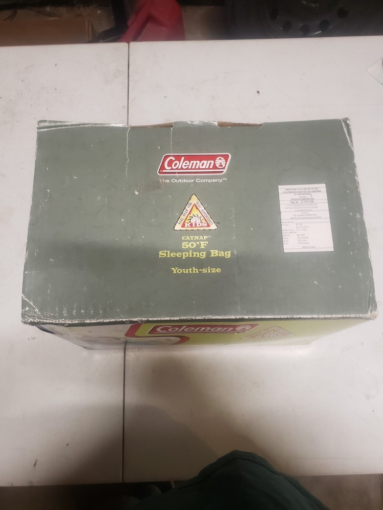 Coleman Kids Sleeping Bag 50 Degree Youth