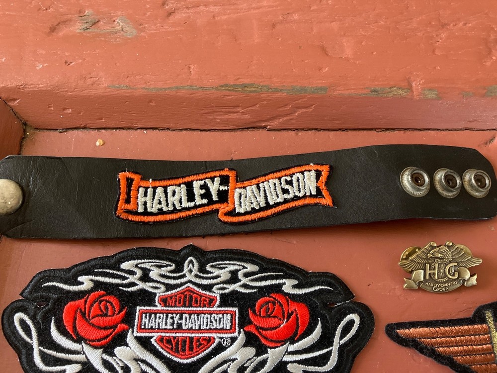 HARLEY DAVIDSON HOG 30 Year Patch & Owners Group Member Patches + Pin