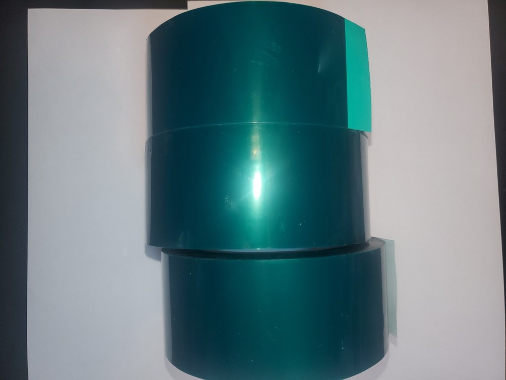 Green High Temp Green Poly Tape 2 Inch - 3 Rolls