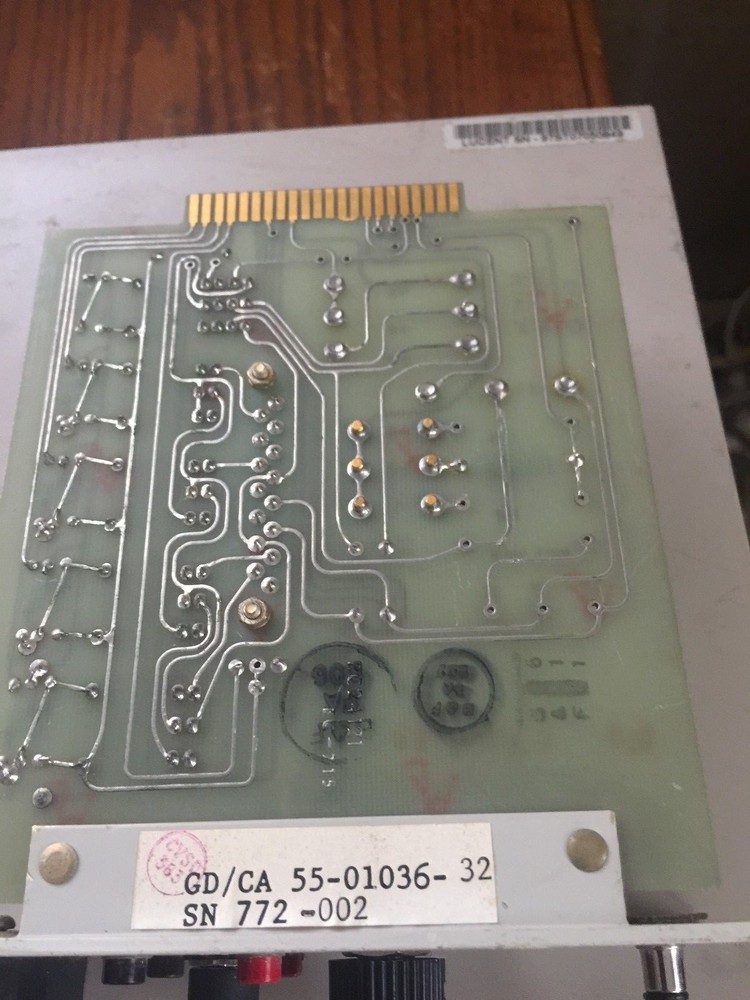 B&F INSTRUMENTS GD/CA55-01036-32 Input Conditioner Voltage