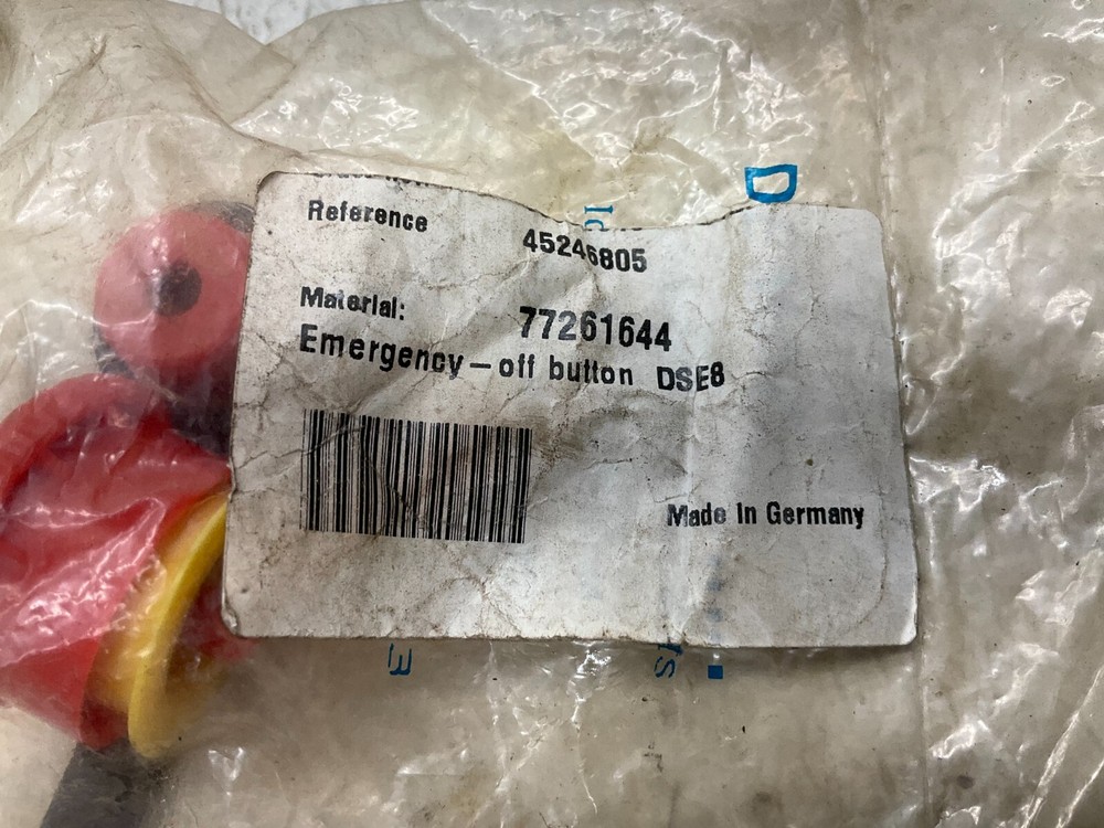 Demag 77261644 Emergency Off Button DSE8 New (TSC)