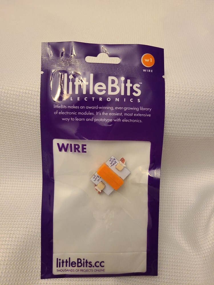 New And Sealed LITTLEBITS ELECTRONICS w1 wire