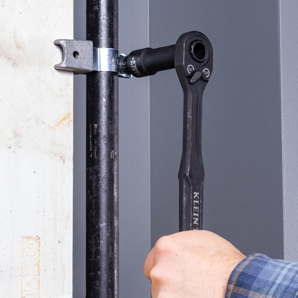 KNECT 15-Piece Impact Rated Pass through Socket Set with Modbox Case, Sockets