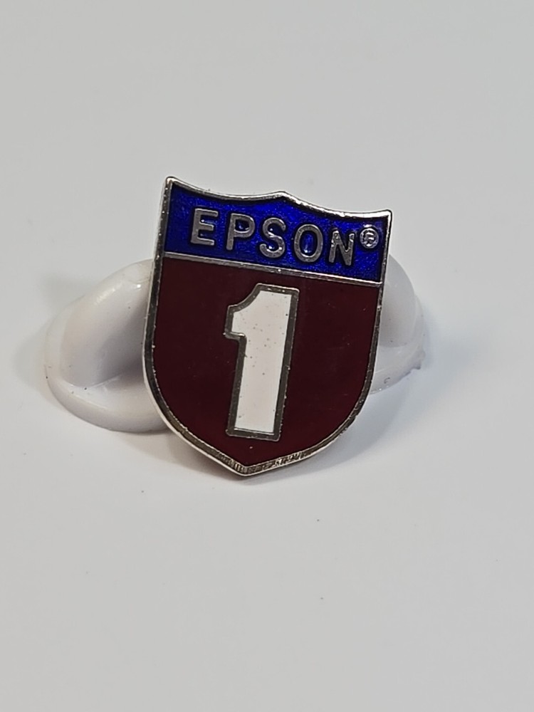 EPSON # 1 Lapel Pin Japanese Electronics Printers Imaging Supplies