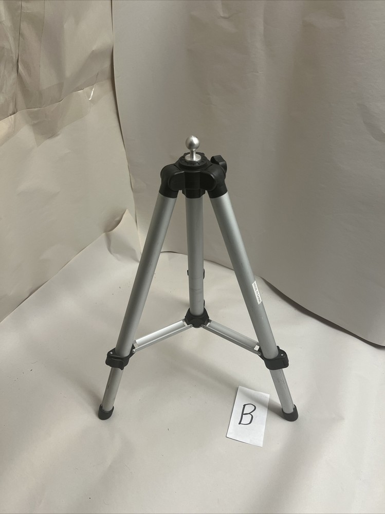 Adjustable Lite Weight Tripod Leveling Stand Crank Up Height Adjust