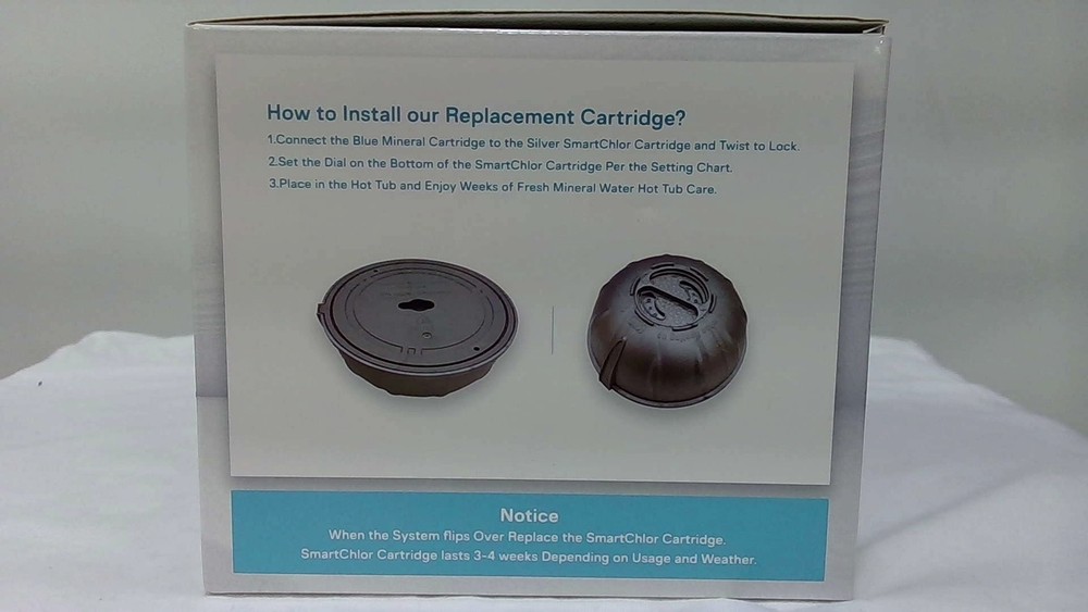 Grey Hot Tub Cartridge Replacement For Use With Frog Ease Floating System