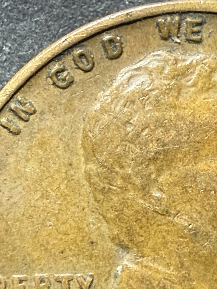 1939 P Wheat Penny Error ~ DDO E10